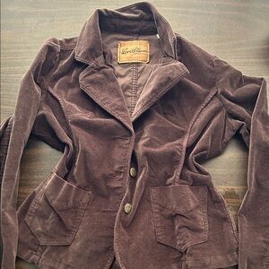 Levi's Dark Brown Corduroy Blazer